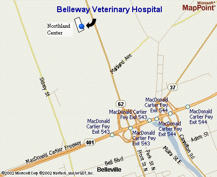 map to clinic